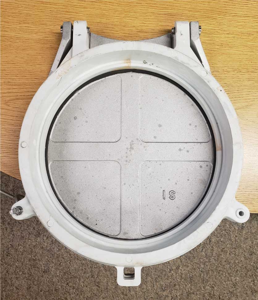Hybrid OTD Pro-Option HD 10" Alloy PVC Conduit Tube Door Assembled Work Ready Door. Engineered for 10" Schedule 40 PVC Applications. 10" PVC Design KACO products require no drilling Extreme Weather Condition Performance. 
