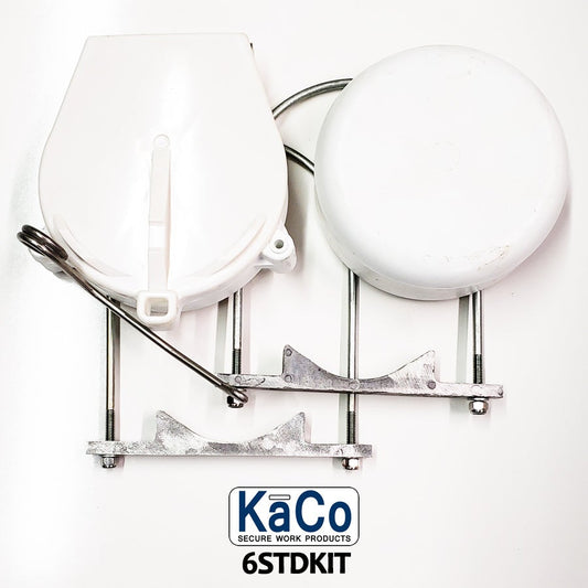 Exclusive 6"  &  4" PVC Door Kits - PVC End Cap - Pro-Choice