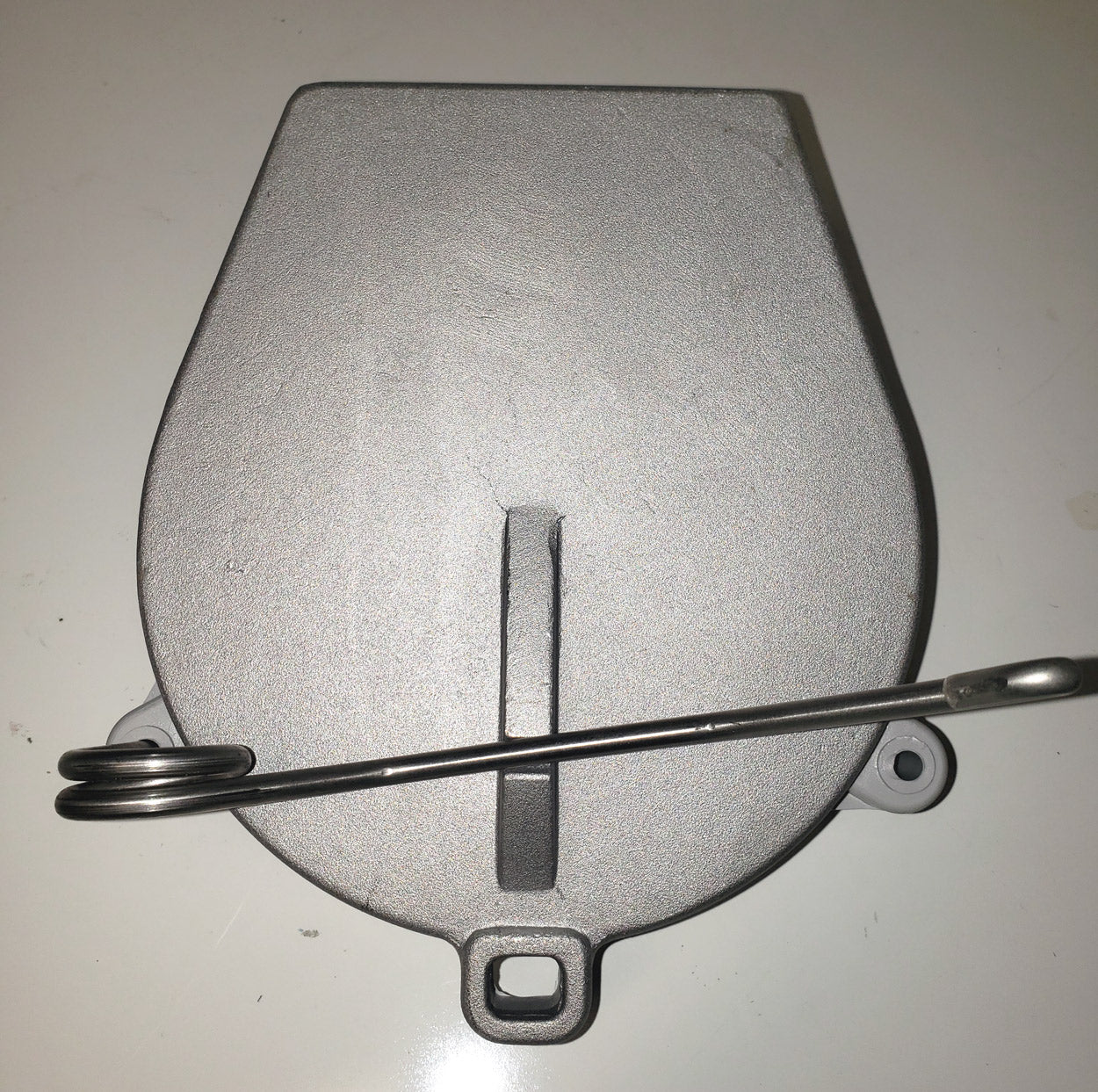 6" HD Aluminum Door Assembled Work Ready Tube Door Solvent Weld Ring Exclusive Pro - Schedule 40 Conduit Storage System - Exclusive Molded PVC Ring and Attached Alloy 